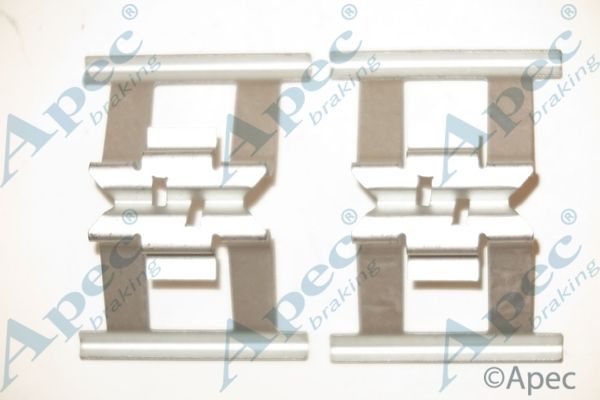 APEC BRAKING Lisakomplekt, ketaspiduriklotsid KIT1255